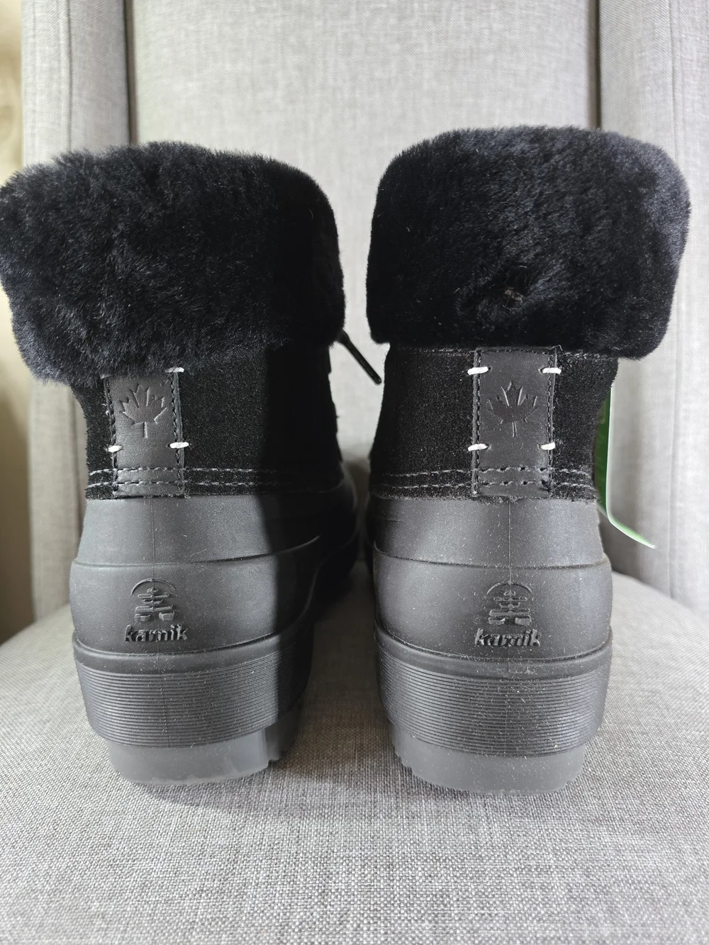 Kamik Lauren Women's Black Winter Boot-Size 8- NEW